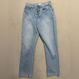 St. Agni Light Blue Straight Leg Jeans